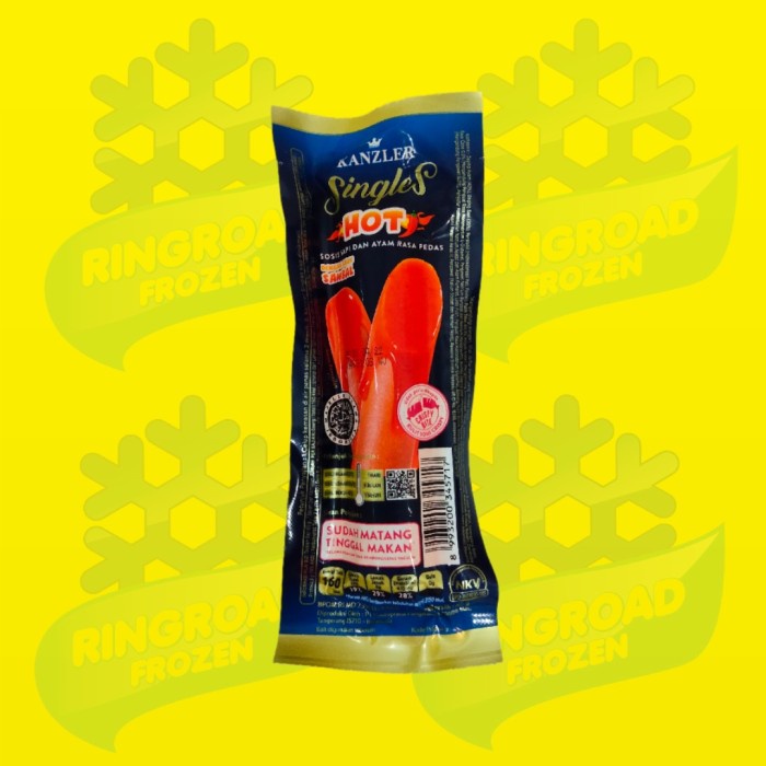 

KANZLER SINGLES HOT 65 GR - SOSIS LANGSUNG MAKAN