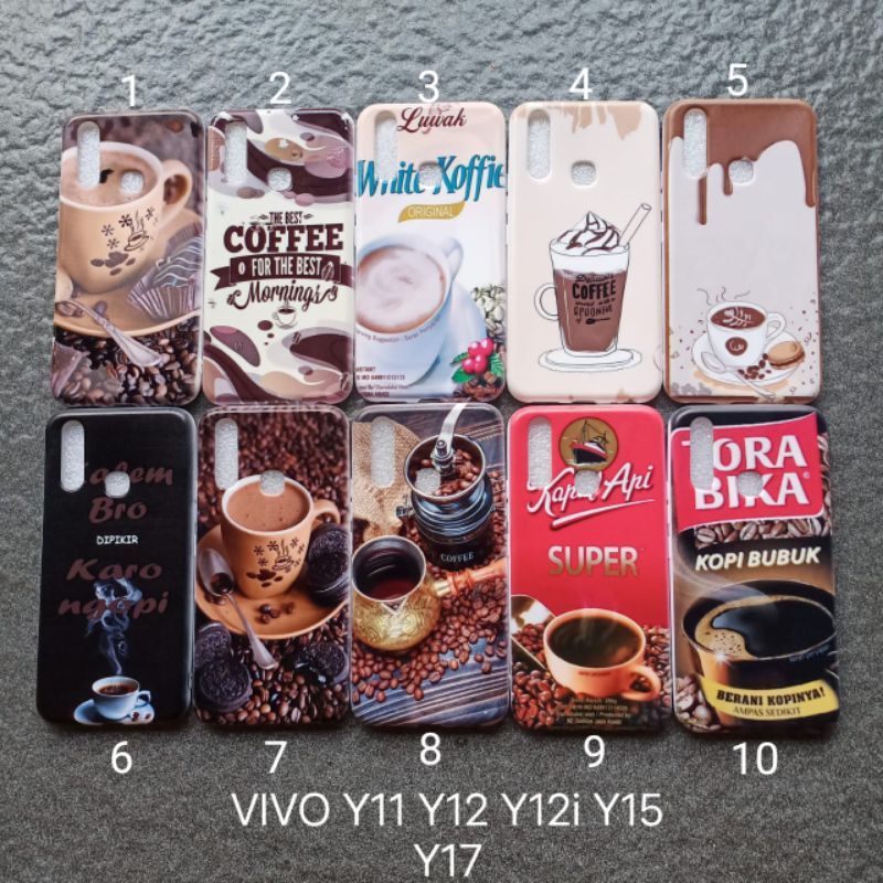 soft case Vivo Y11 . Y12 . Y12i  Y15 . Y17 . U10  Y3 gambar motif Karakter cowok softcase