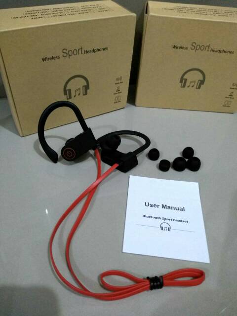 Headset Bluetooth Q6 Original Wireless Waterproof Earphone MegaBass