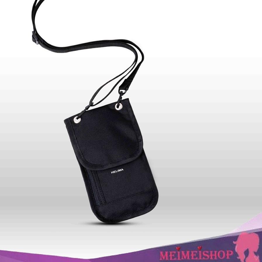 MEIMEISHOP HELIMA TIARA SAKO HANGING WALLET SLETING SAKO GRID GANTUNGAN LEHER TERMURAH DOMPET WANITA