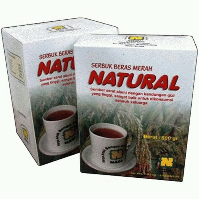 

Serbuk Beras Merah Natural Besar - 500gr Nasa Tangerang