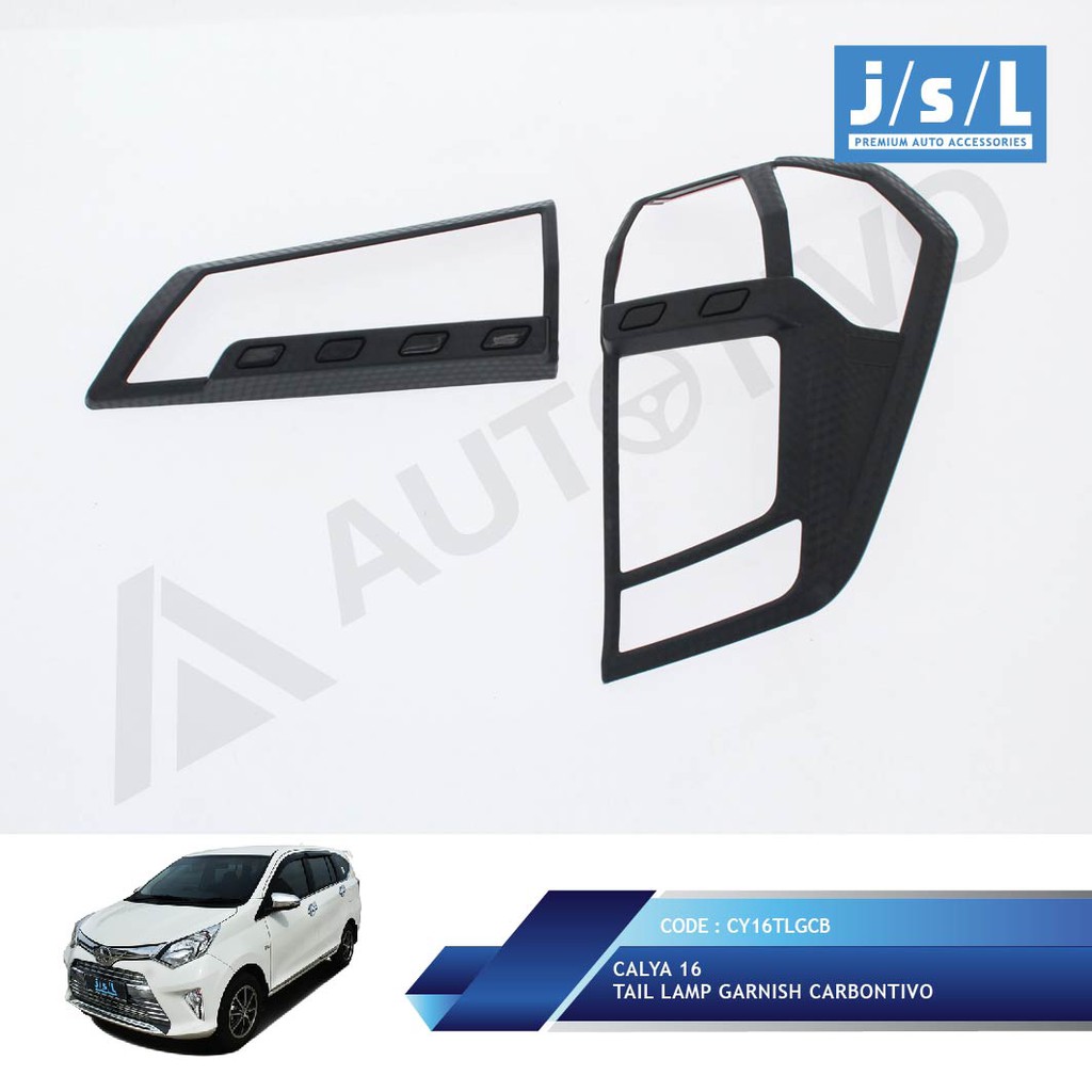 Garnish Lampu Depan Belakang Toyota Calya Daihatsu Sigra Shopee