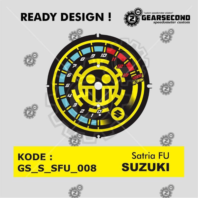 paneL speedometer custom satria fu