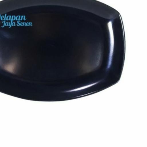 ▲ Piring Melamin Unica | Piring Kotak | Piring Segi | Piring Hitam Saji ☎