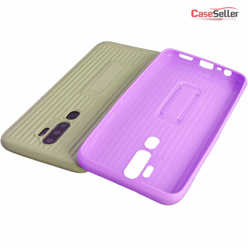 CaseSeller -  Iphone 6 | 7+/8+ | X/XS | XS Max Softcase Silicone Rugged Stand