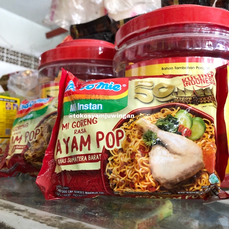 

Indomie Goreng Ayam Pop Mie Ayam Pop85gr
