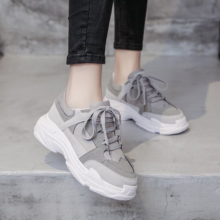 Sepatu Sneakers Wanita Kekinian Warna Pastel Best Seller 0105