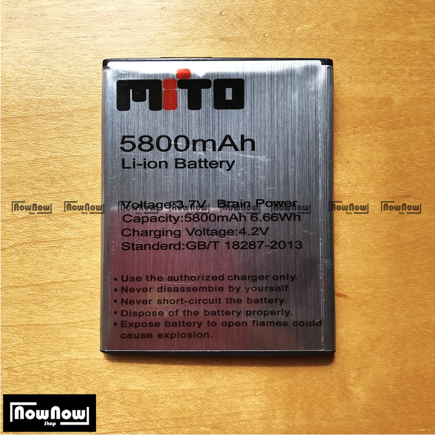 Baterai Mito A880 A990 BA-000132 Original Double Power Batre Batrai Battery HP BA00132