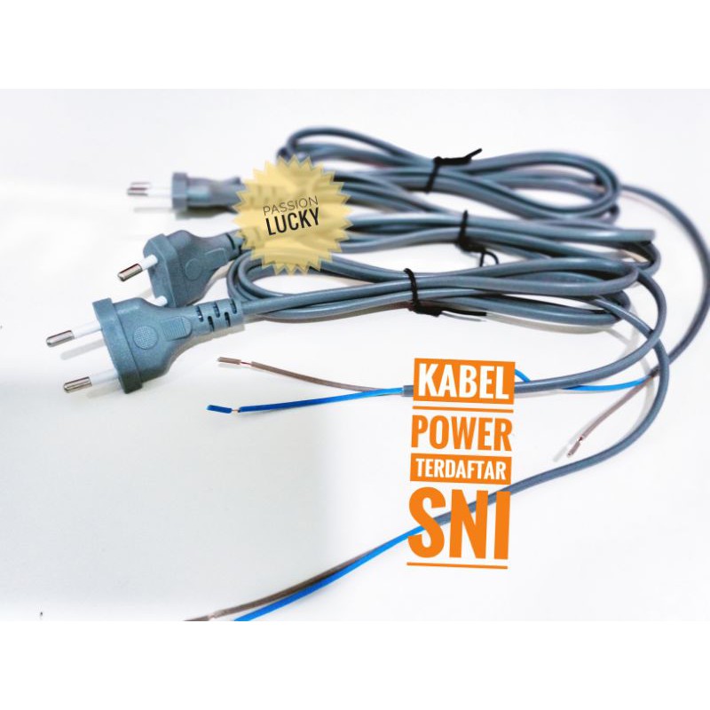 KABEL BUNTUNG+STEKER SNI/KABEL AC /KABEL POWER