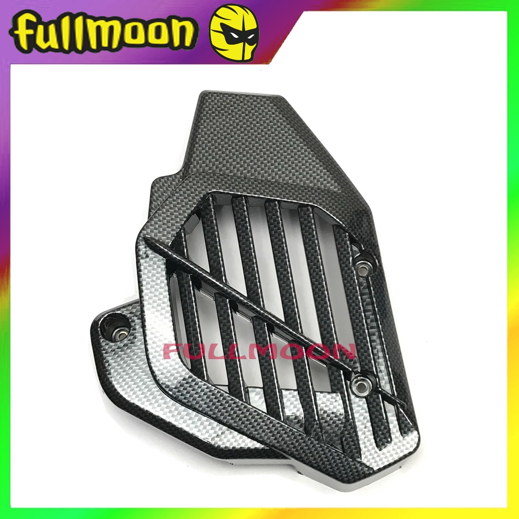 TUTUP RADIATOR VARIO 125 CBS BOHLAM PCX 150 2014 2016 WARNA KARBON