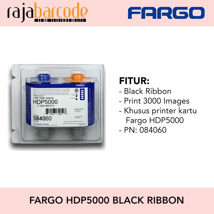 Jual Ribbon Black Fargo Hdp Shopee Indonesia