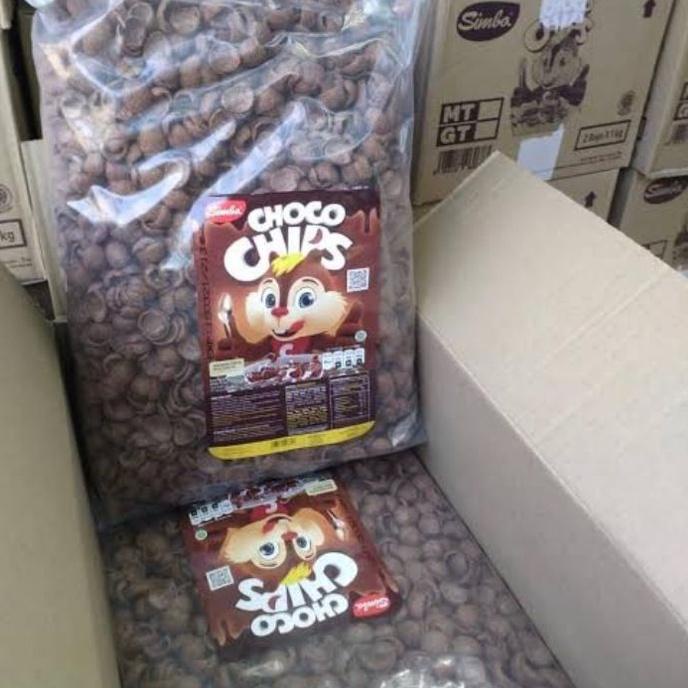 

Grosiran Murah Choco Chips Simba Coklat Strawberry / Choco Crunch Simba Coklat Strawberry Repack 250gr 500gr