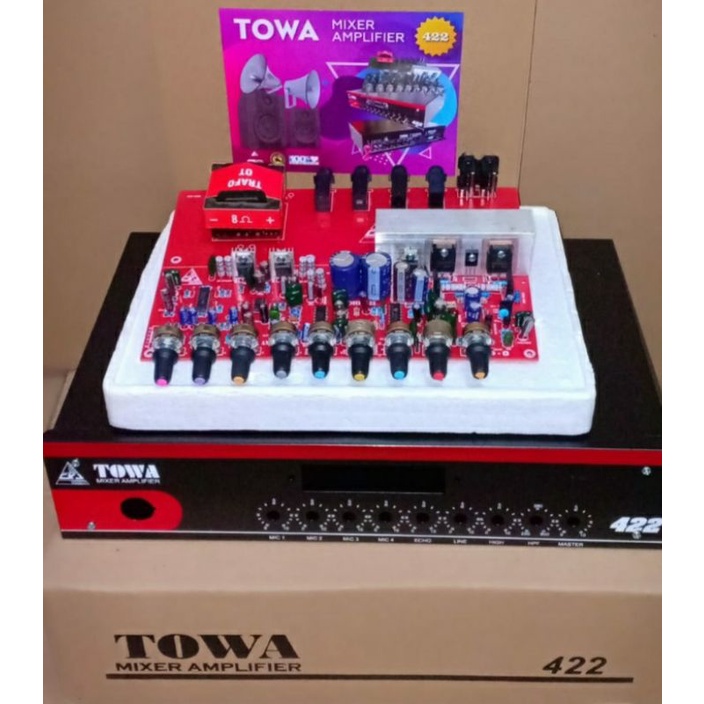 Kit Power Mixer Toa +Bok Toa usb Blutut 422