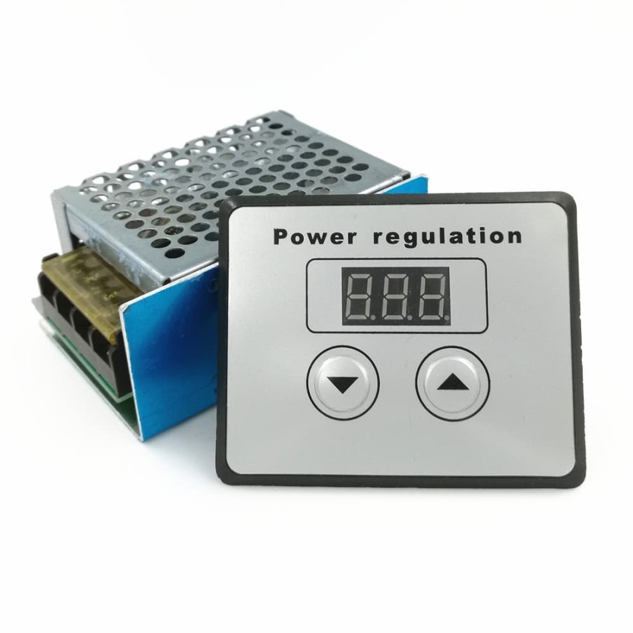 Digital AC 220V 4000W SCR Voltage Regulator Speed Controller Dimmer