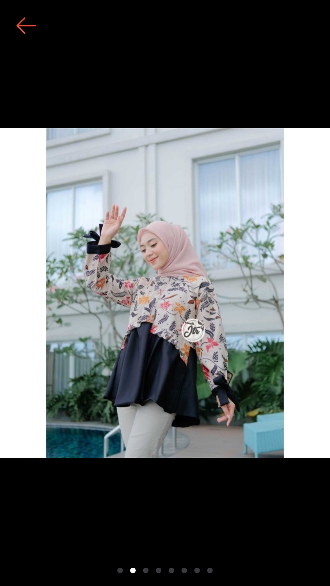 Atasan Batik Dolby Dolbi Dobby Doby Tenun Sutra Tulis Halus Katun Atbm Baron Murah