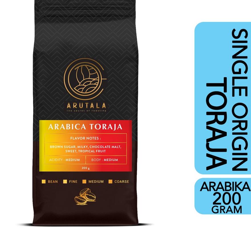 

Grosir ⋆ ARUTALA Kopi Arabika Toraja Sapan 200 gram$