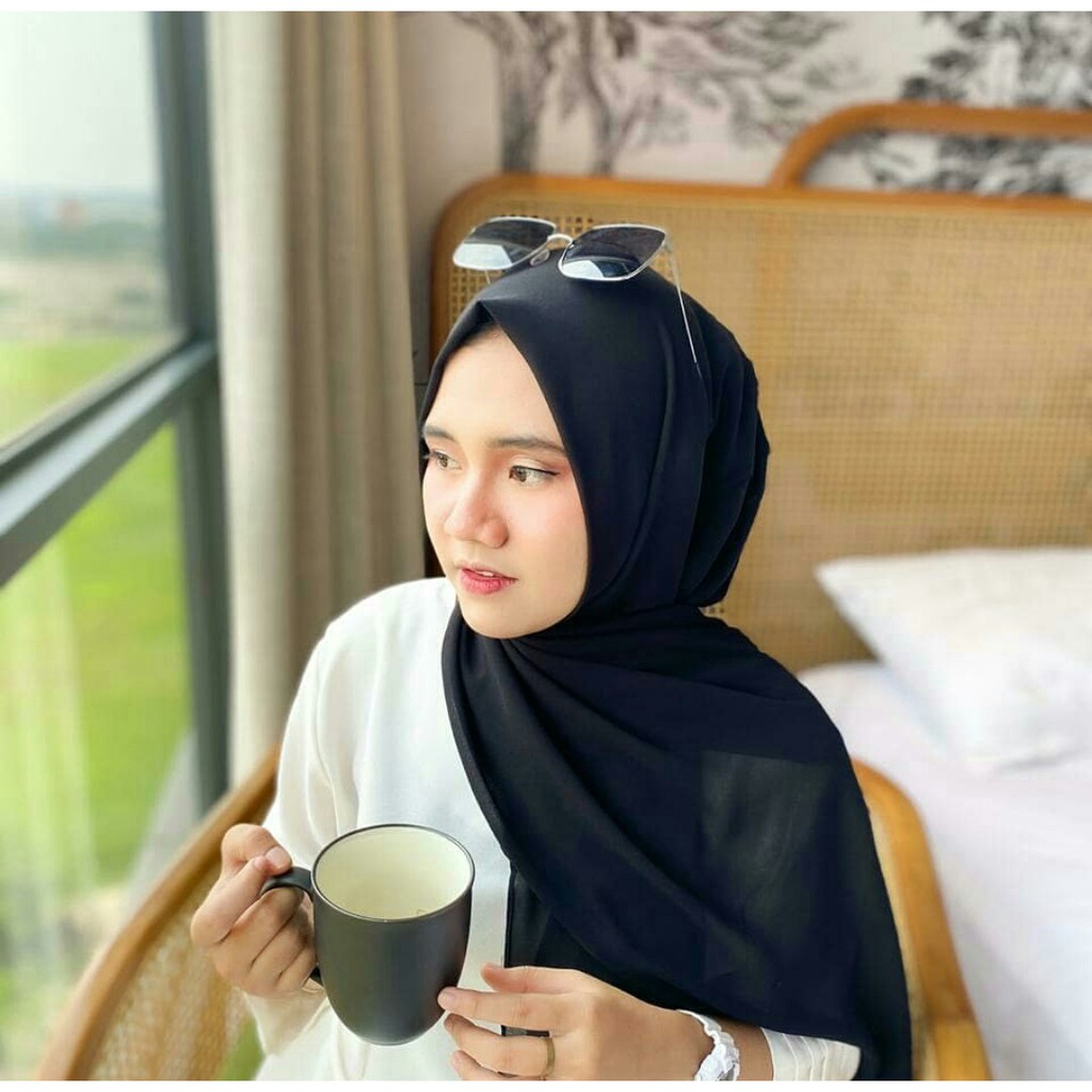 PASHMINA SQUARE ORIGINAL ( ANTI TEMBEM ) / PASHMINA SEGITIGA-1