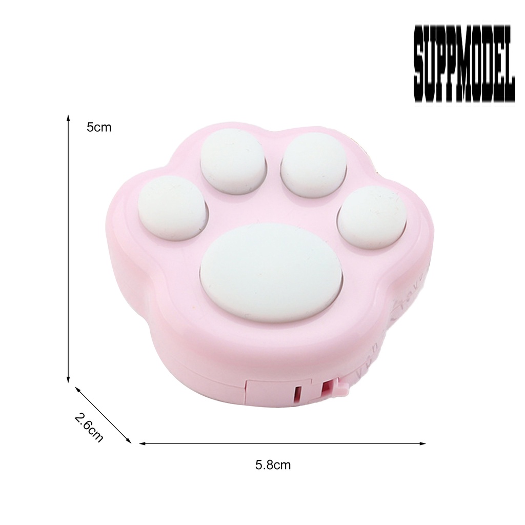 &lt; Suppmodel Gantungan Kunci Fidget Mini Portable Bentuk Cakar Kucing Untuk Anak