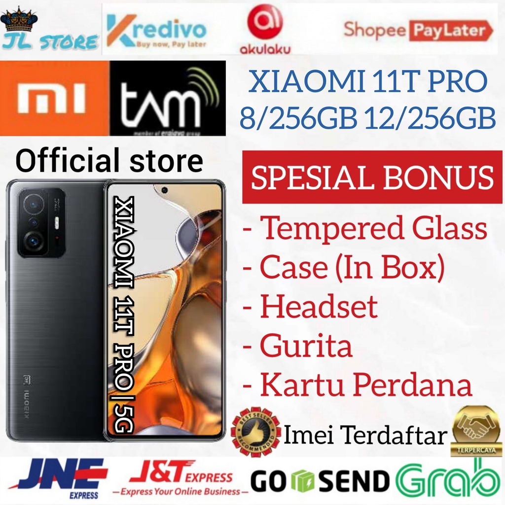 XIAOMI MI 11T T PRO 12/256GB 8/256GB RAM 12GB ROM 256GB GARANSI RESMI XIAOMI