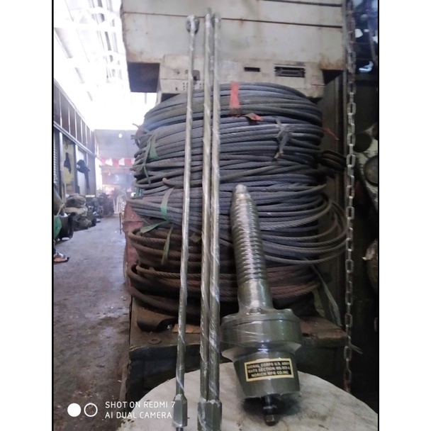 antena pecut 3 stik jeep willys cj utility panjang 3 meter plus dudukan pendek