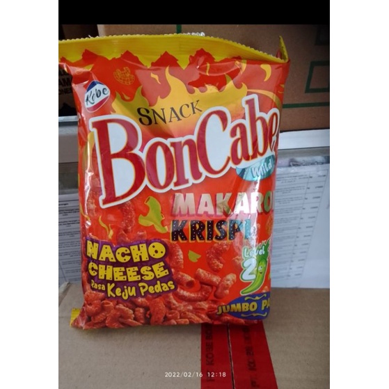 

Makaroni Bon Cabe lv.2 Keju Makaroni pedes asin 135gram