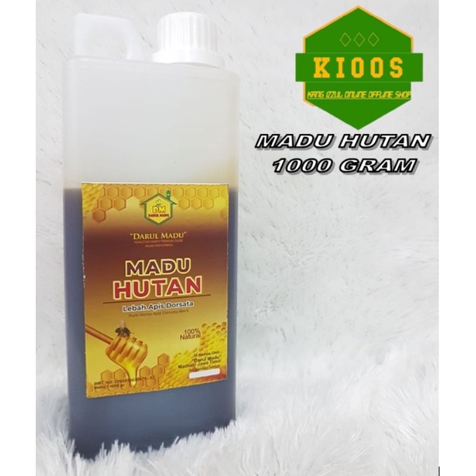 

Madu Hutan Original 1kg - Madu Hitam Manis - Madu Riau - Madu Asli - Madu Non Campur