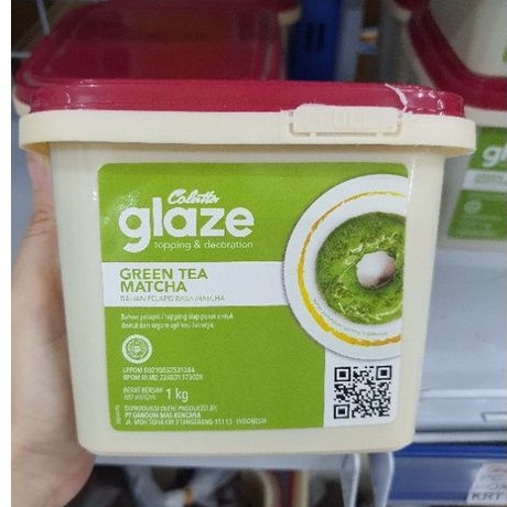 

colatta glaze green tea 1kg
