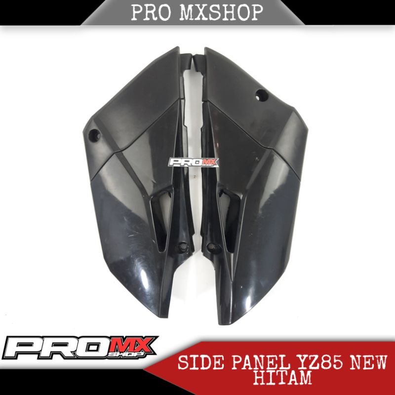 SIDE PANEL YZ85 NEW HITAM COVER BODY SAMPING YZ85 NEW BEBEK MODIFIKASI GTX SERIES