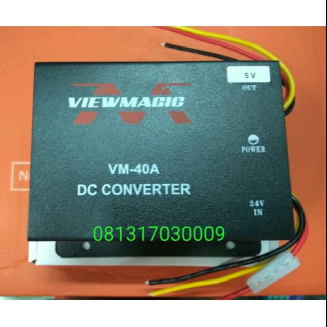 Inverter Converter 24V to 5V 40 Ampere