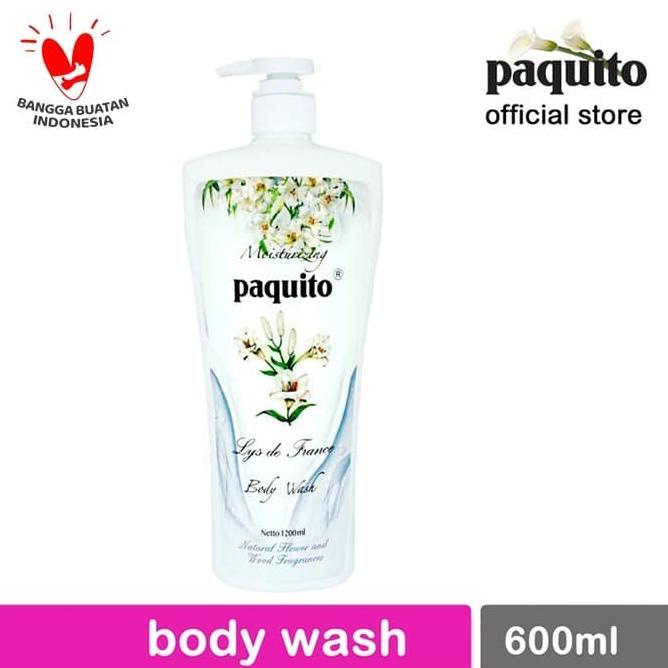 [COD] Sabun Cair Body Wash Paquito lys de France 600 ml TERUJI Kode 797