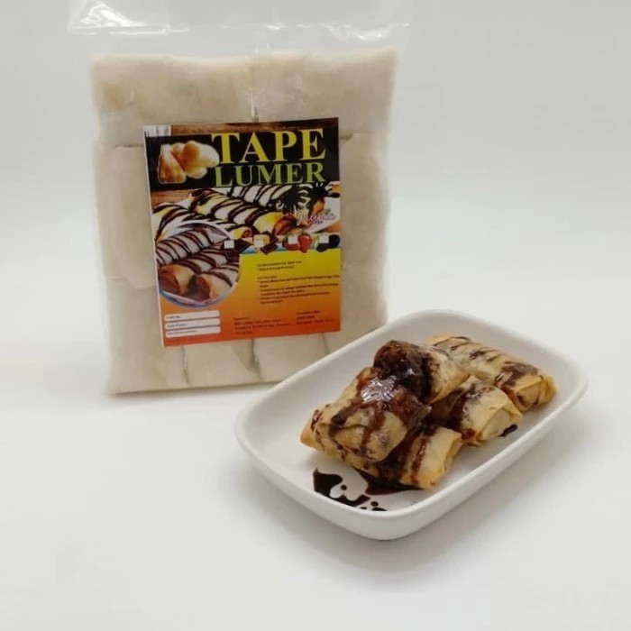 

tape lumer coklat isi 10