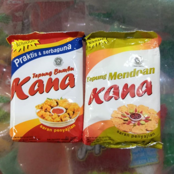 

Best seller Tepung bumbu Kana serbaguna / mendoan 90 gr