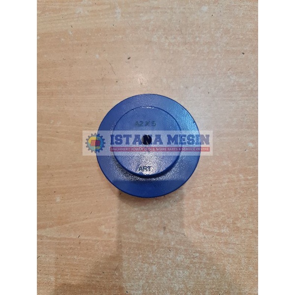 PULLEY POLI RODA TALI KIPAS MESIN DINAMO PENGGERAK A2 x 5INCI BESI