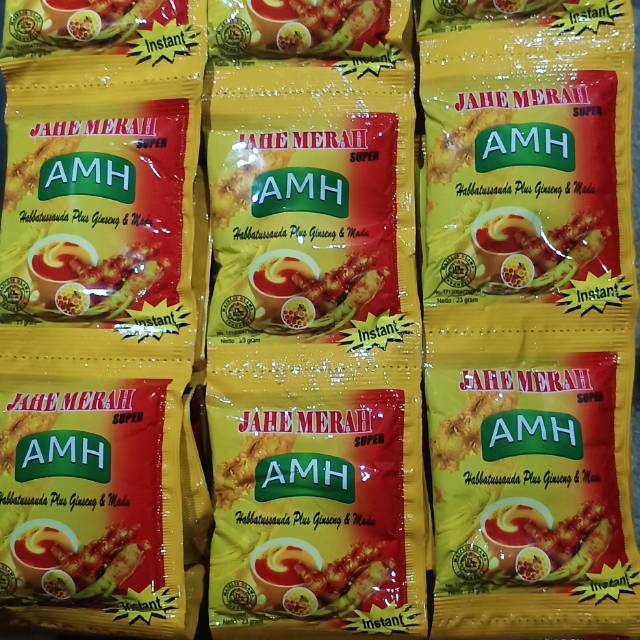 

Jahe merah /harga 1 renceng isi 12 sucet