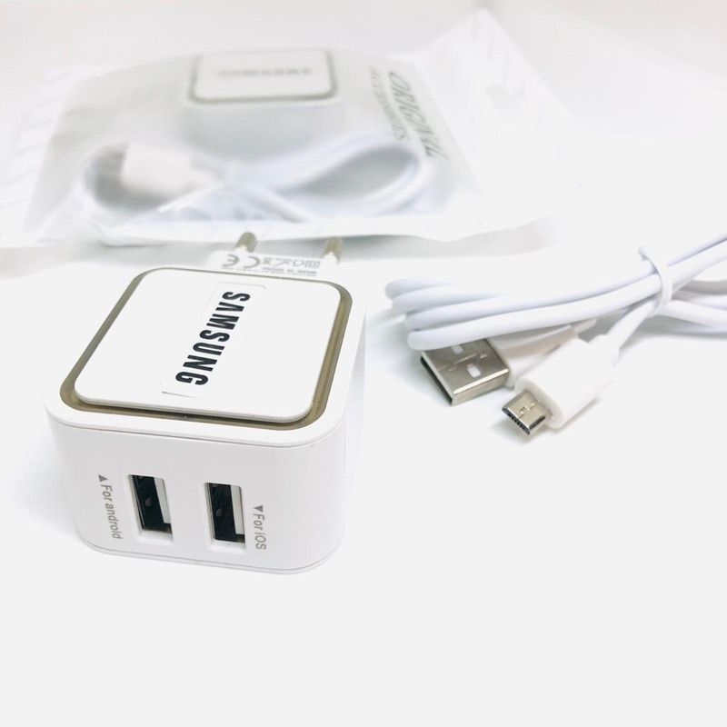 TRAVEL CHARGER QP003 FOR SAMSUN MICRO PACKING PLASTIK PROMO SEN