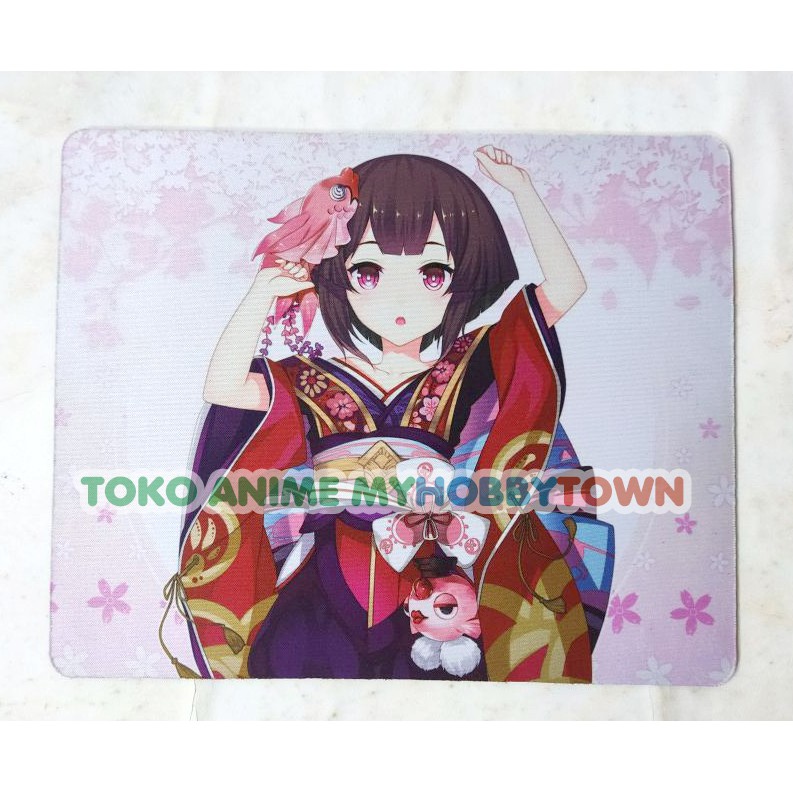 Mousepad Anime Onmyoji : Kagura Kimono Jepang