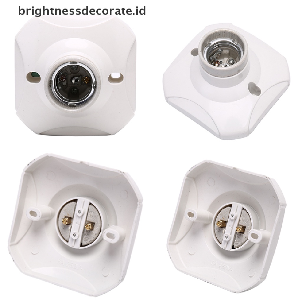 (Birth) Adaptor Fitting Bohlam Lampu E27 Bahan Keramik