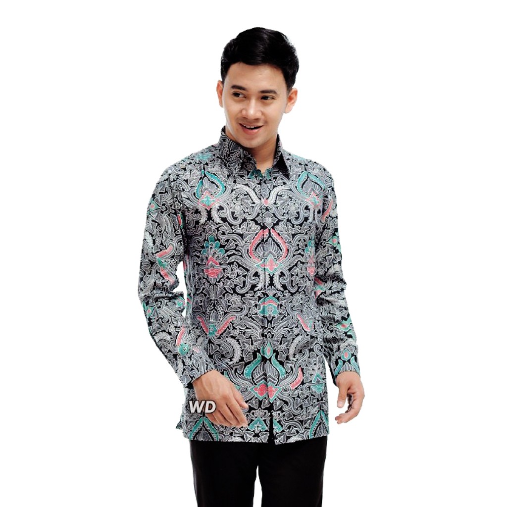 Kemeja Batik  Pria  Lengan  Panjang  Baju  Batik  Pekalongan 