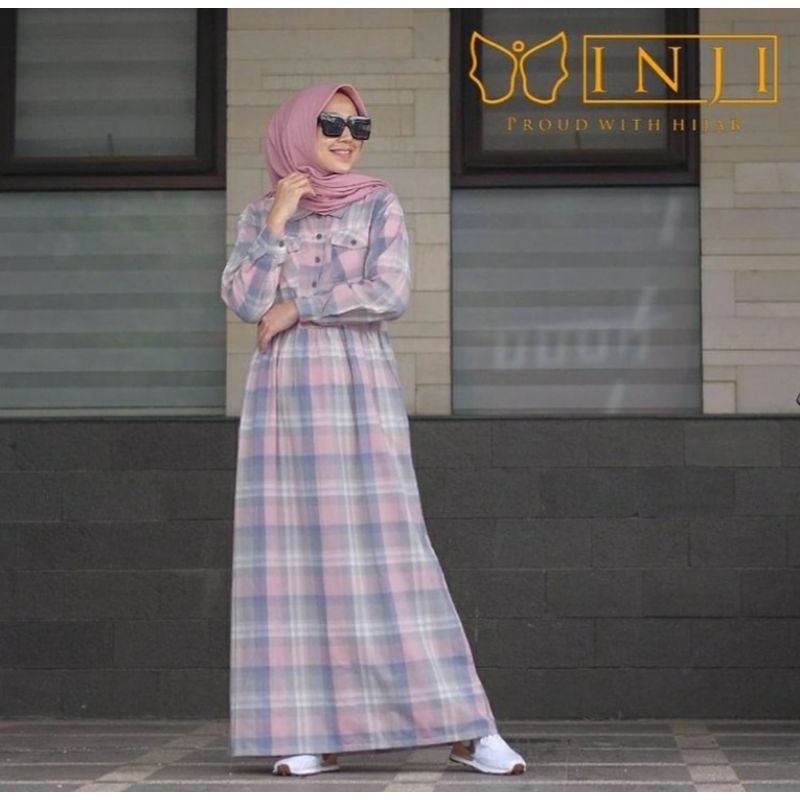 ZARA DRESS PINK ORIGINAL BY INJI