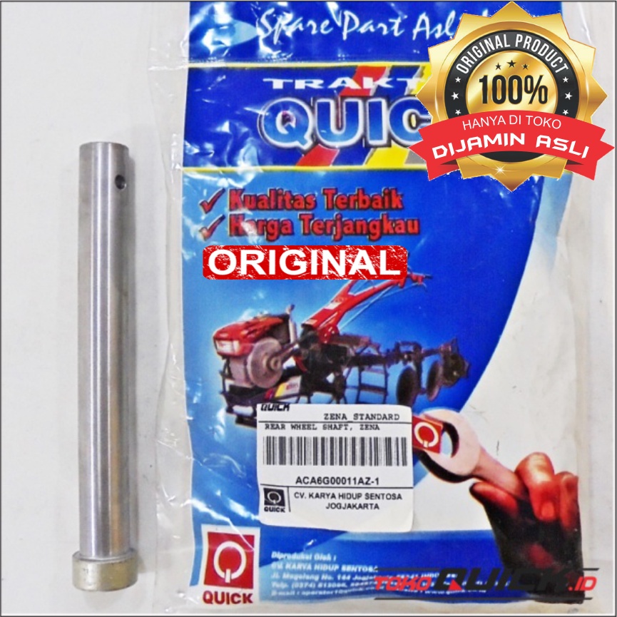 As RODA KECIL Traktor ZENA Original QUICK