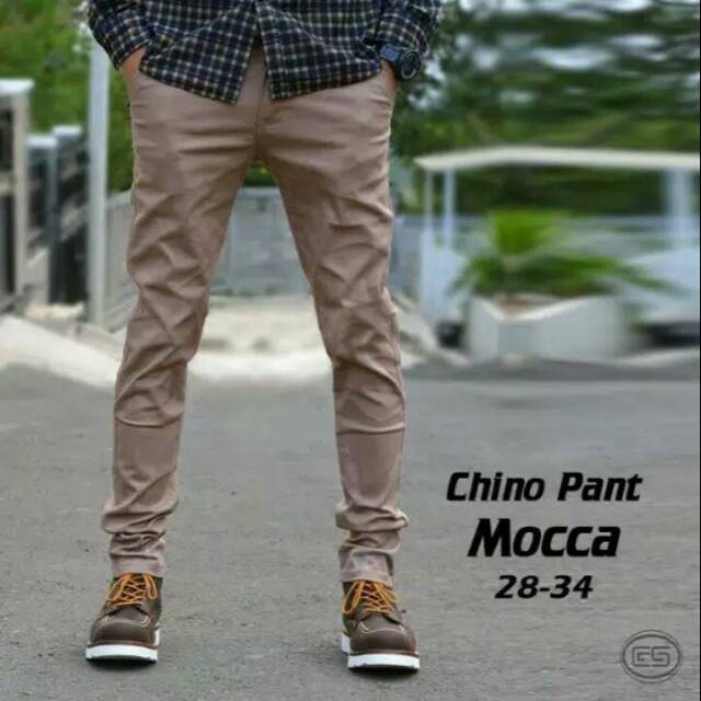 Celana chino big size sz 27-38