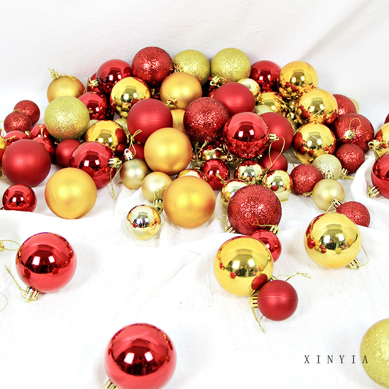 4cm/6cm Christmas Balls Christmas Tree Decorations Xmas Ornaments Ball New Year Gift Home Decor（Matt Style）