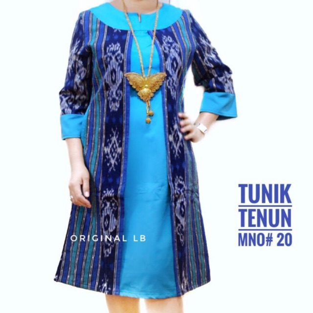 TUNIK TENUN KOMBINASI KATUN TOBOYO