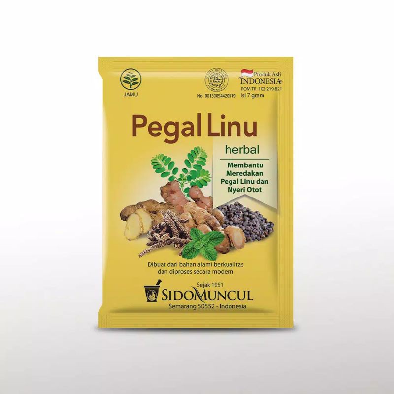 

PEGALINU jamu serbuk SIDOMUNCUL