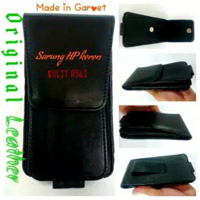 Dompet Sarung HP Kulit Asli Model Pria Garut Kualitas Premium Original