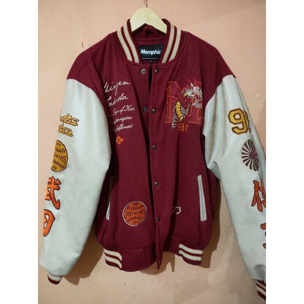 Jaket Memphis Origins Varsity Takeda