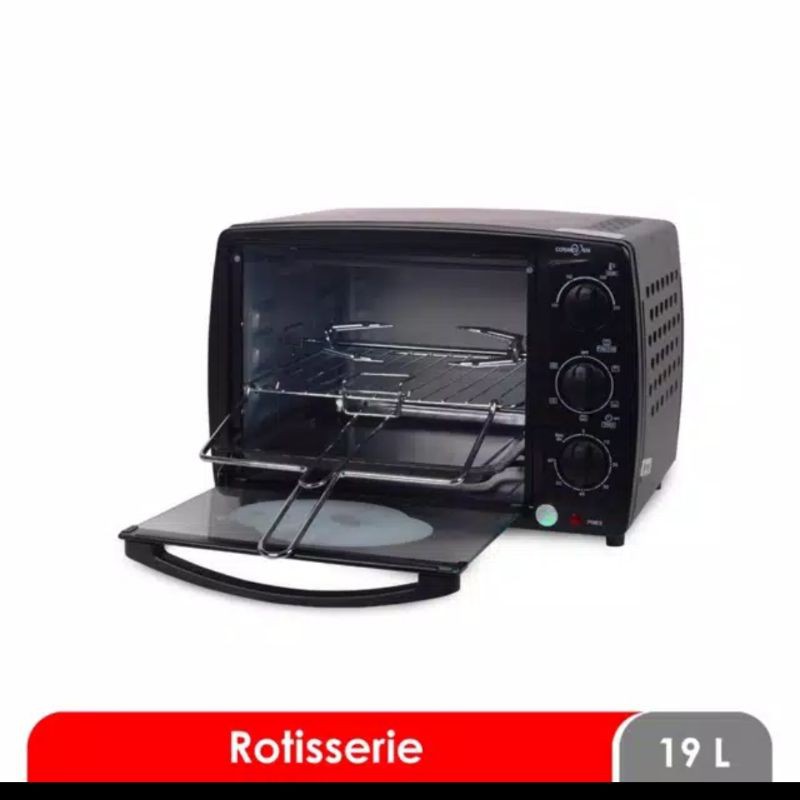 COSMOS Oven Listrik 19 Liter with Rotisserie CO 9919 R - Garansi Resmi 1 Tahun