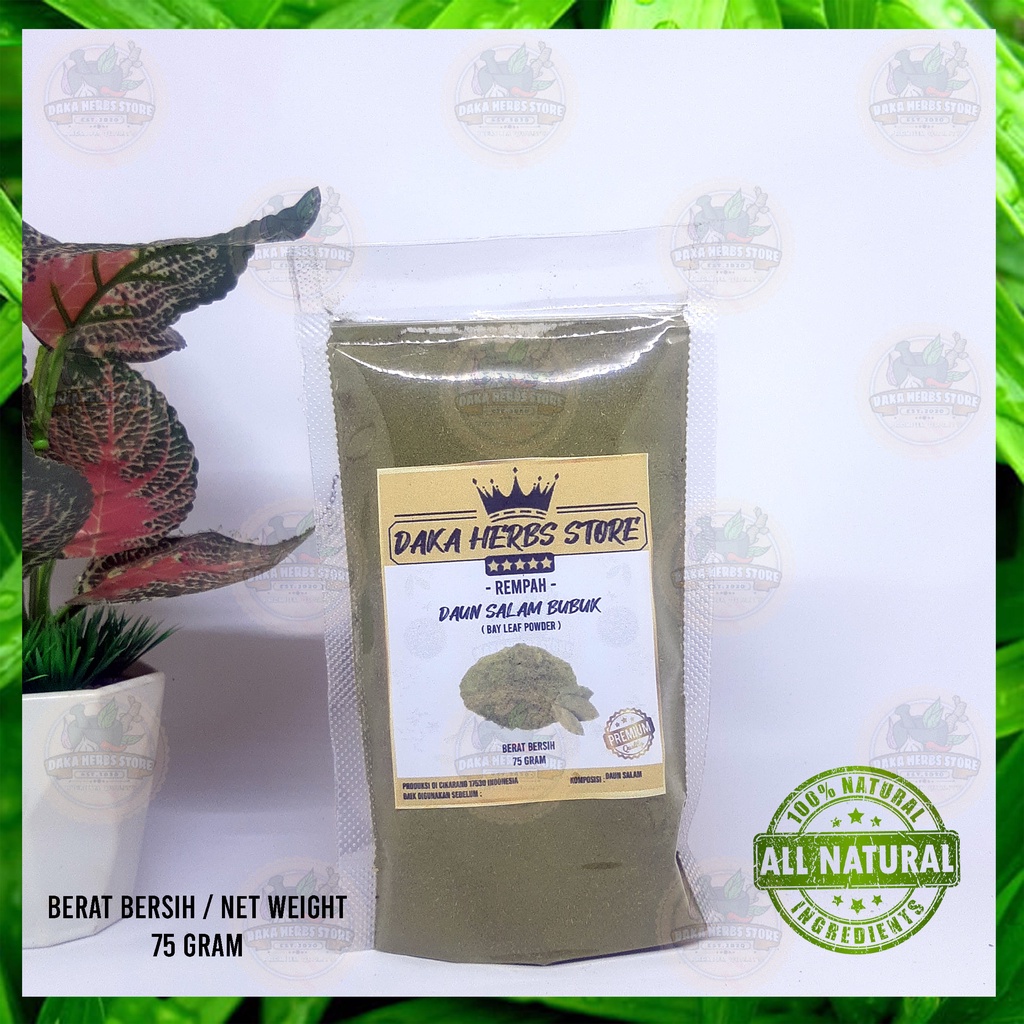 

DAUN SALAM BUBUK MURNI 100 GRAM