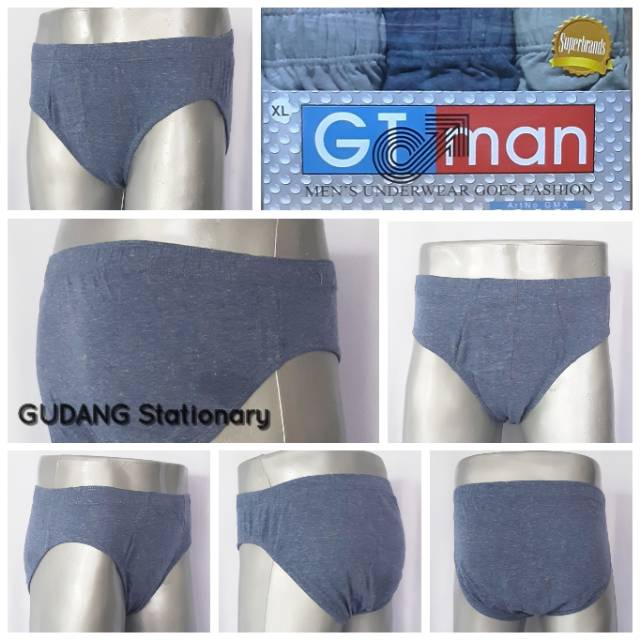 GT Man CD Pria GMX [ Isi 3 piece ]