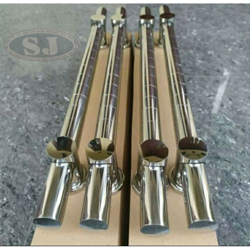 4 biji handle pintu panjang 45cm 60cm gagang tarikan pintu minimalis pegangan pintu stainless murah